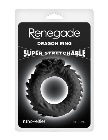 RENEGADE DRAGON RING BLACK