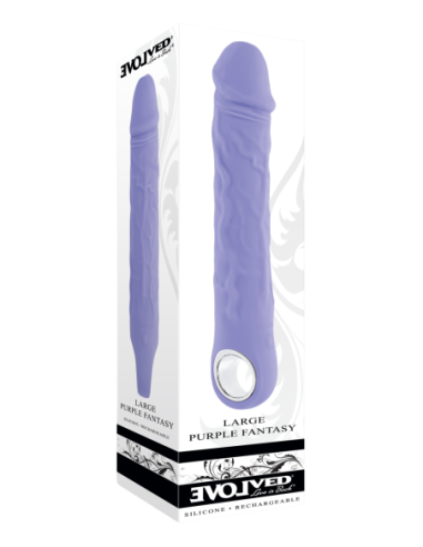 EVOLVED LARGE PURPLE FANTASY 9.5 INCH