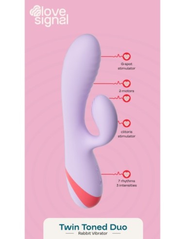 LOVE SIGNAL TWIN TONED DUO