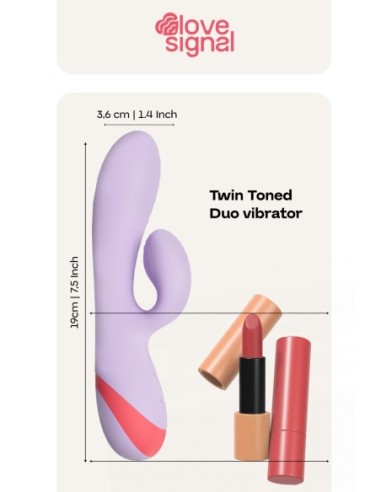 LOVE SIGNAL TWIN TONED DUO