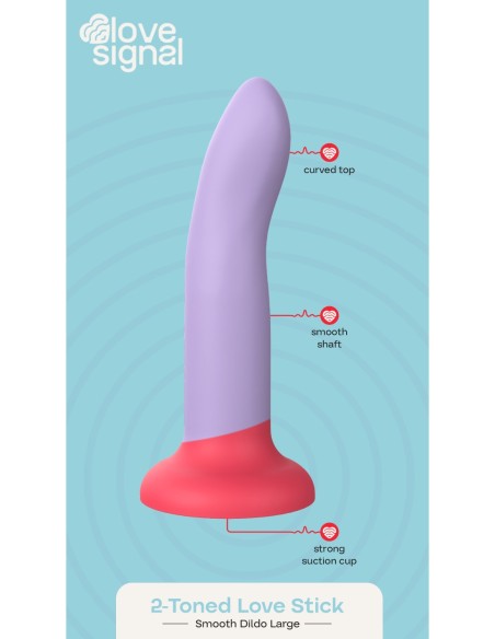 LOVE SIGNAL 2-TONED LOVE STICK LARGE