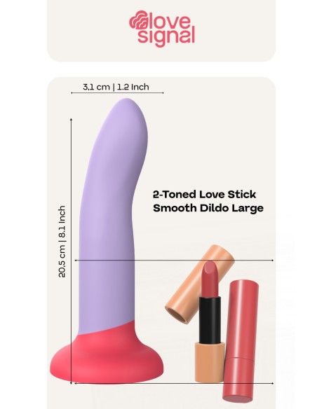 LOVE SIGNAL 2-TONED LOVE STICK LARGE