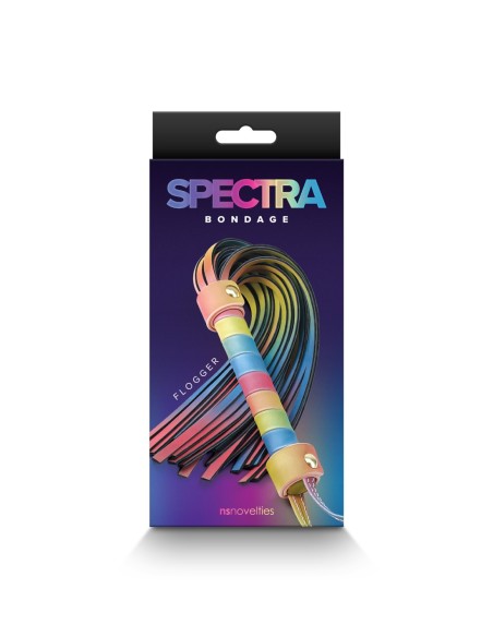 SPECTRA BONDAGE FLOGGER ARCO IRIS