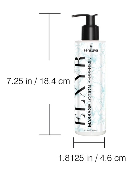 SENSUVA LEG AND FOOT MASSAGE LOTION PEPPERMING 240ML