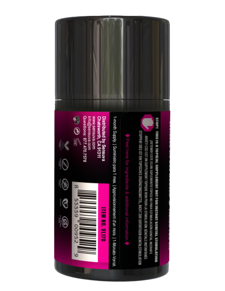 SENSUVA ON LIBIDO 50ML BOTTLE