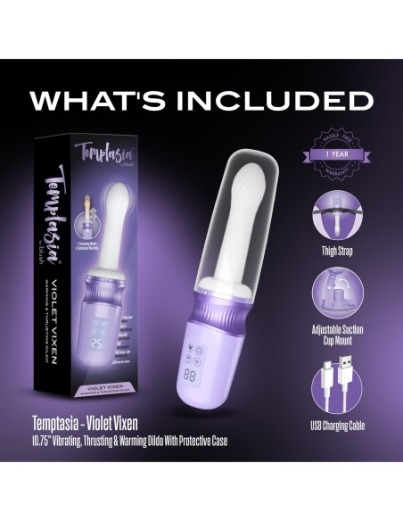 TEMPTASIA VIOLET VIXEN THRUSTING VIBRATOR