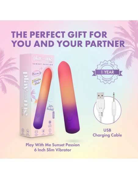 PLAY WITH ME SUNSET PASSION BULLET VIBRATOR