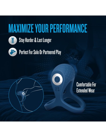 PERFORMANCE PLUS DUAL FLEX PRO COCKRING BLUE