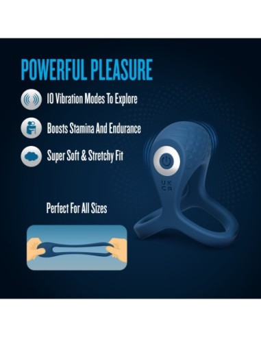 PERFORMANCE PLUS DUAL FLEX PRO COCKRING BLUE