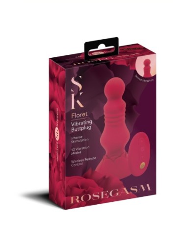 SECRET KISSES DISPONIBLE BUTTPLUG VIBRADOR FLORET