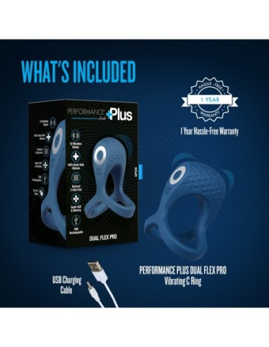 PERFORMANCE PLUS DUAL FLEX PRO COCKRING BLUE