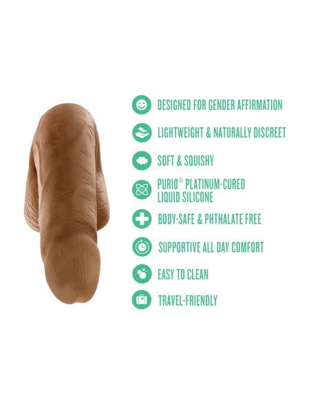 URSELF AFFIRM DILDO BROWN