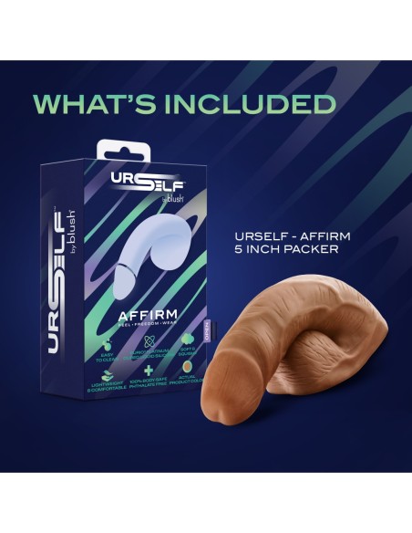 URSELF AFFIRM DILDO BROWN