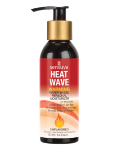 SENSUVA HEAT WAVE WARMING PERSONAL MOISTURIZER 125ML