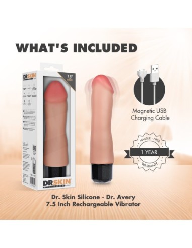 DR. SKIN SILICONE DR. AVERY VIBRATOR