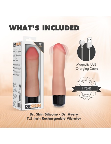 DR. SKIN SILICONE DR. AVERY VIBRATOR