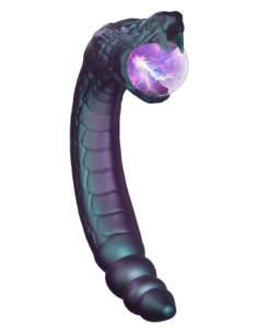 TEMPTASIA RATTLE SNAKE GLOWING PLASMA GLOBE