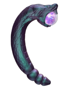 TEMPTASIA RATTLE SNAKE GLOWING PLASMA GLOBE 2