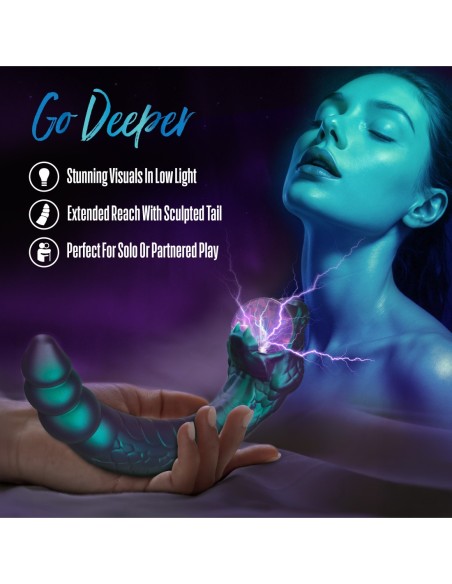 TEMPTASIA RATTLE SNAKE GLOWING PLASMA GLOBE