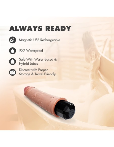 DR. SKIN SILICONE DR. HUNT VIBRATOR