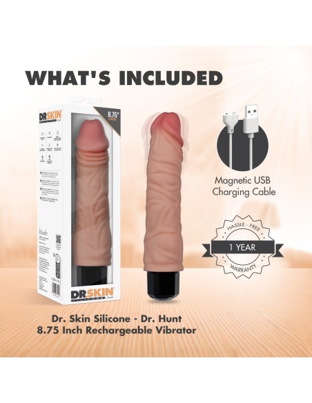 DR. SKIN SILICONE DR. HUNT VIBRATOR