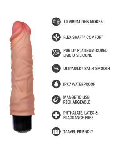 DR. SKIN SILICONE DR. HUNT VIBRATOR
