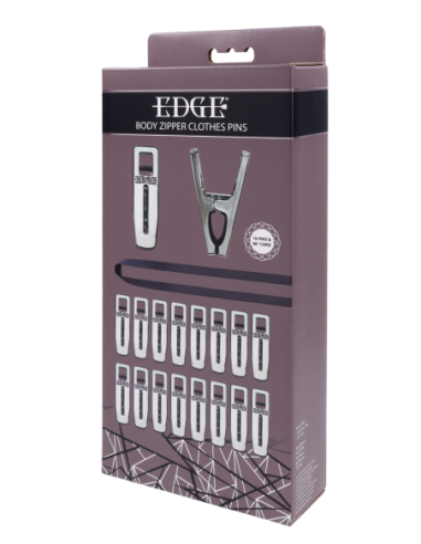 SPORTSHEETS EDGE BODY ZIPPER CLOTHES PINS