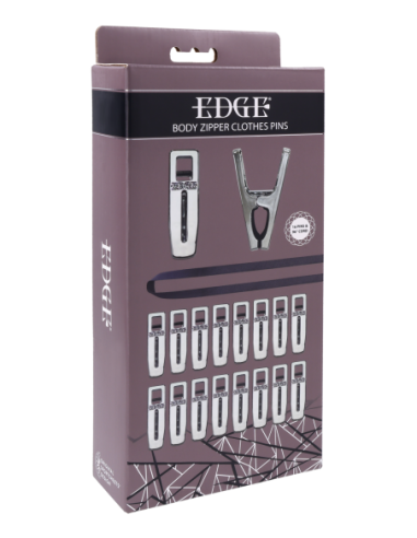 SPORTSHEETS EDGE BODY ZIPPER CLOTHES PINS