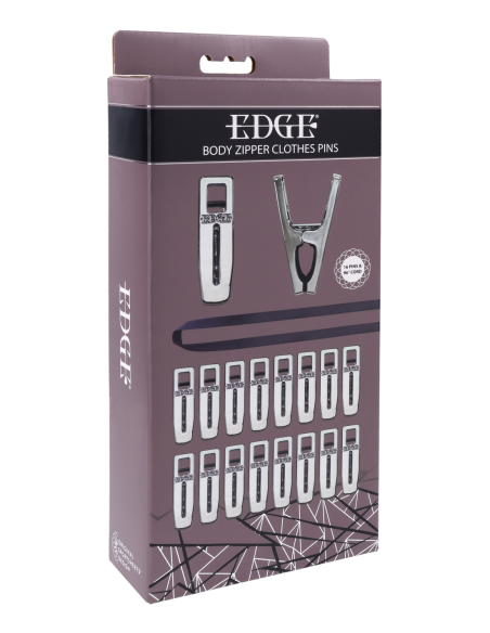 SPORTSHEETS EDGE BODY ZIPPER CLOTHES PINS