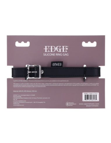 SPORTSHEETS EDGE SILICONE RING GAG