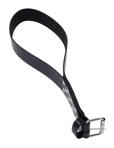 SPORTSHEETS EDGE LEATHER BELT SPANKER