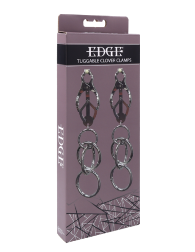 SPORTSHEETS EDGE TUGGABLE CLOVER CLAMPS