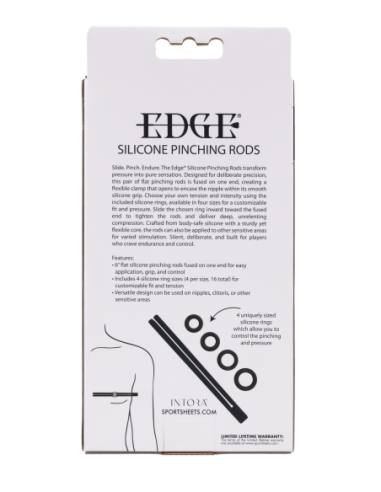SPORTSHEETS EDGE SILICONE PINCHING RODS