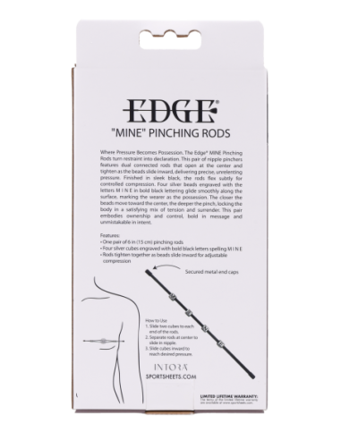 SPORTSHEETS EDGE MINE PINCHING RODS