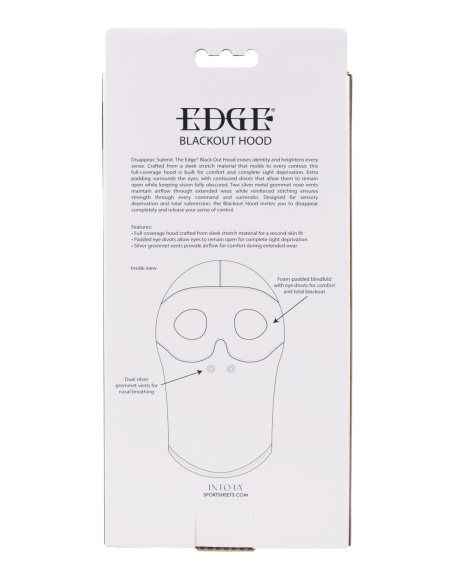 SPORTSHEETS EDGE BLACKOUT HOOD