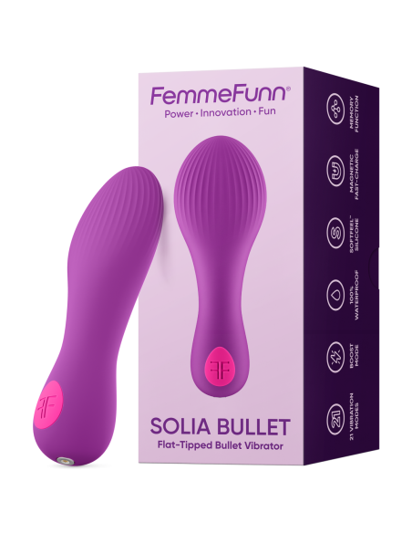 FEMME FUN SOLIA BULLET PURPLE
