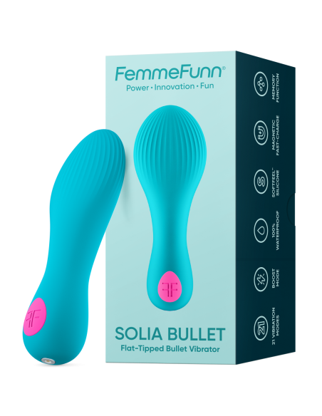 FEMME FUN SOLIA BULLET TURQUOISE