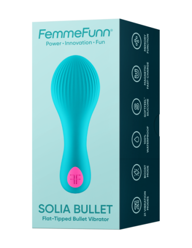FEMME FUN SOLIA BULLET TURQUOISE