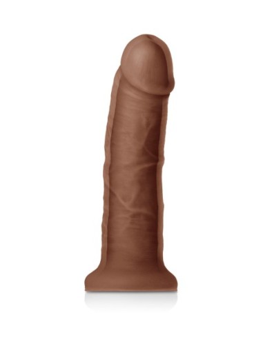 COLORES DUAL DENSITY 7 INCH CINCH DILDO MARRÓN