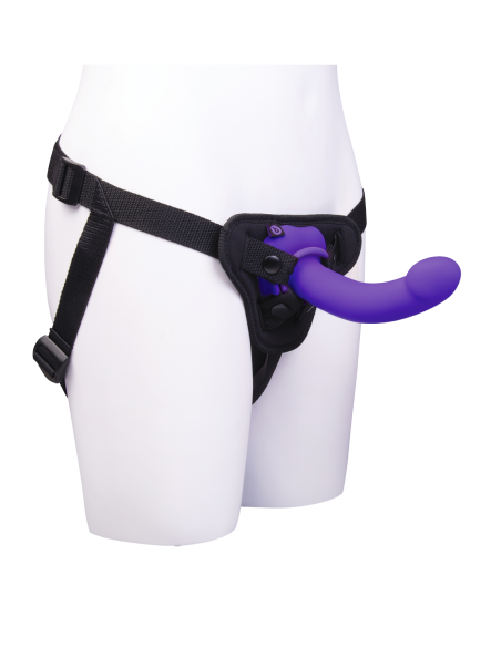 B-VIBE VIBRATING CURVED STRAP-ON KIT