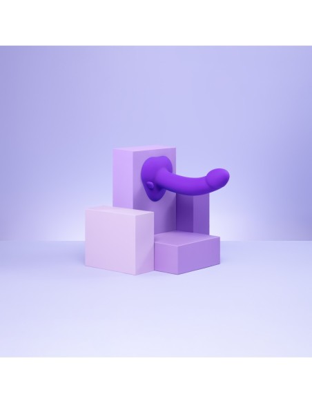 B-VIBE VIBRATING CURVED STRAP-ON KIT