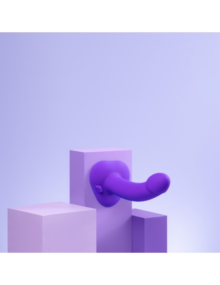 B-VIBE VIBRATING CURVED STRAP-ON KIT