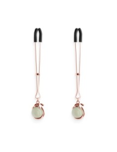 PINZAS PARA PEZONES Atadas G1 ORO ROSA