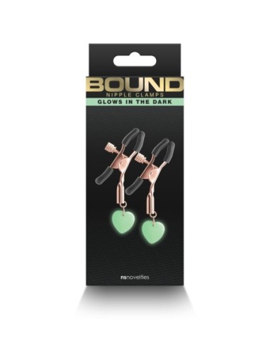 PINZAS PARA PEZONES G3 ORO ROSA