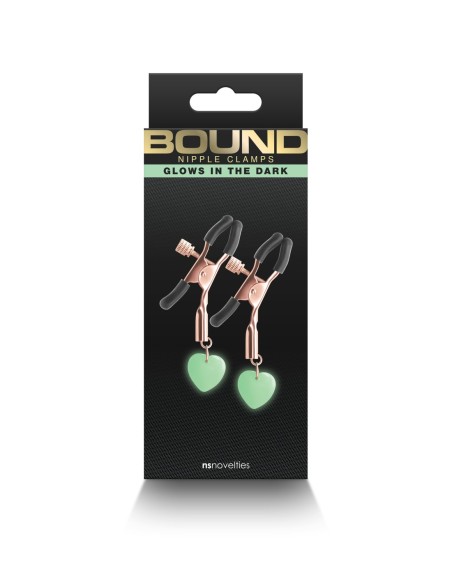 PINZAS PARA PEZONES G3 ORO ROSA