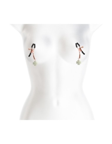 PINZAS PARA PEZONES G4 ORO ROSA