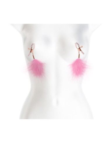 PINZAS PARA PEZONES F1 ROSA