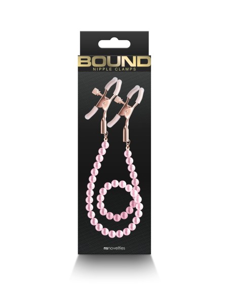 PINZAS PARA PEZONES Atadas DC1 ROSA