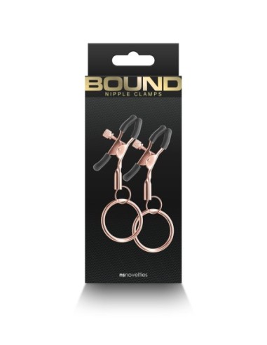 PINZAS PARA PEZONES C2 ORO ROSA