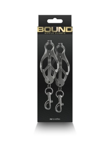 PINZAS PARA PEZONES C3 GUNMETAL